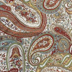 Pottery Barn Paisley Full/Queen Duvet Cover